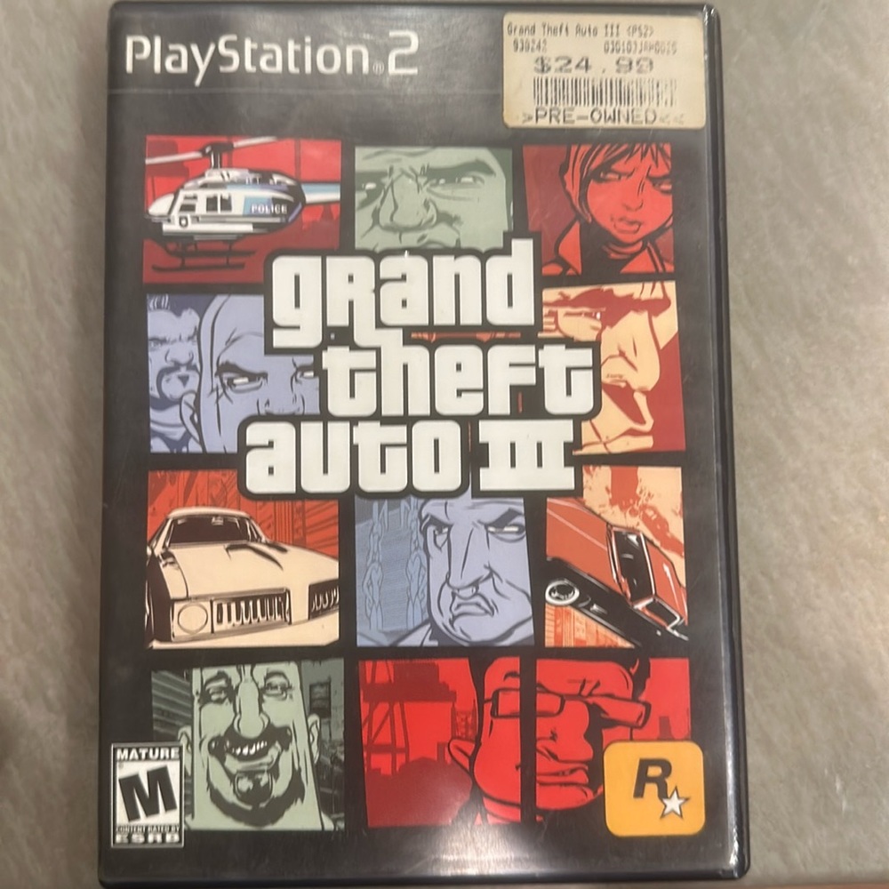Grand theft auto 3 on Ps2